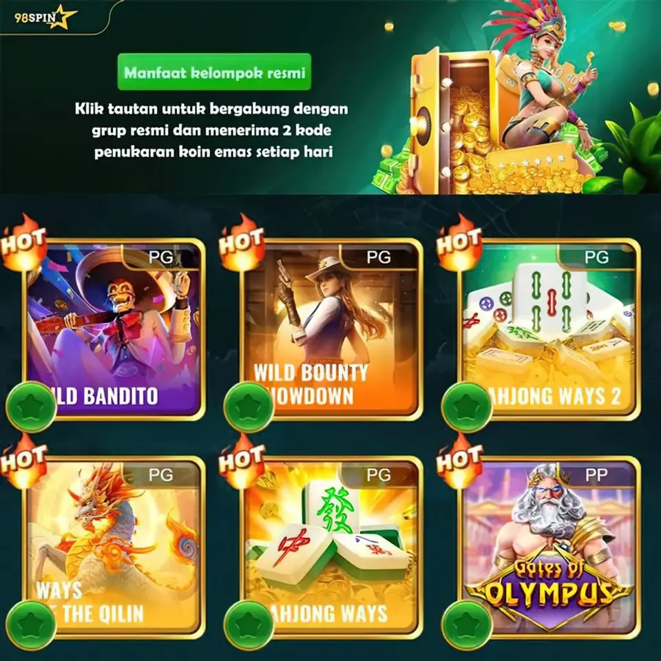 98SPIN Masuk Resmi 2026 Aplikasi